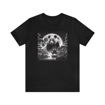 "Moonlit Panda's Grace"-  Tshirt