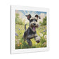 Joyful Schnauzer Pasture Print