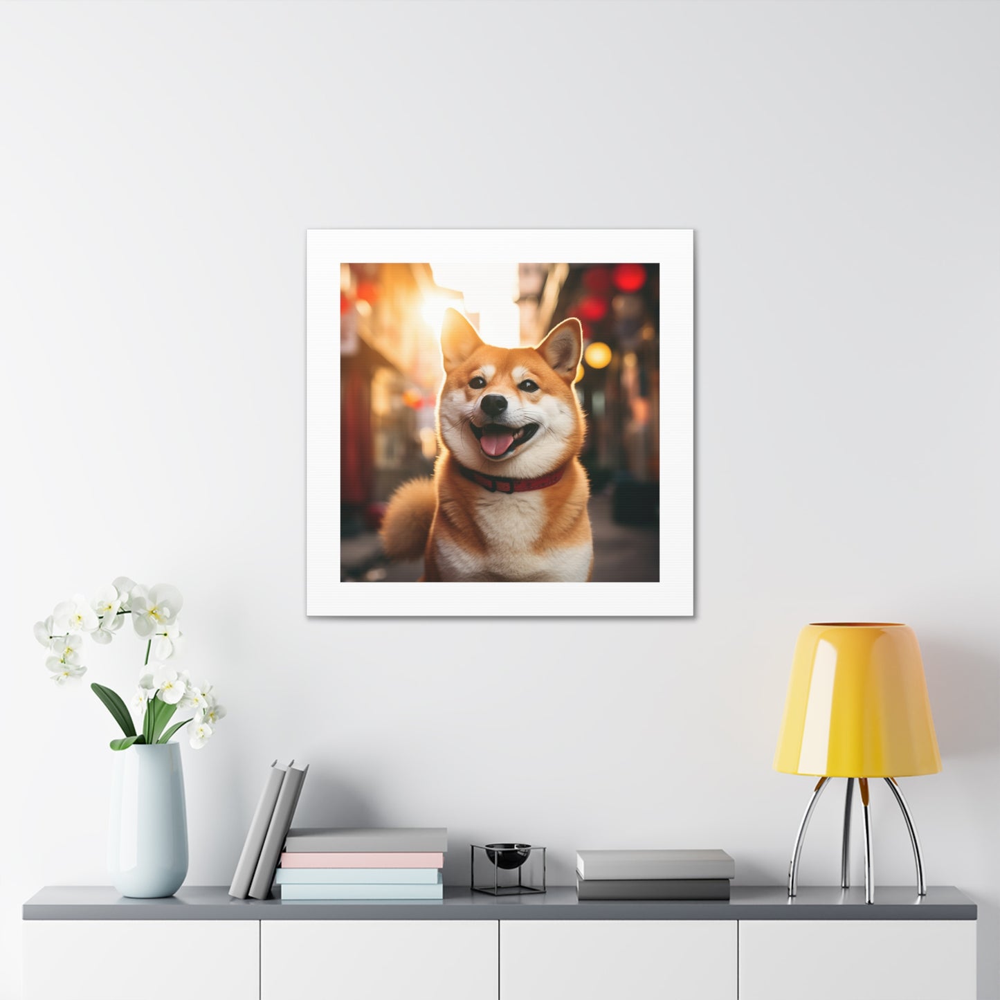 Shiba Smile Sunrise Splendor.