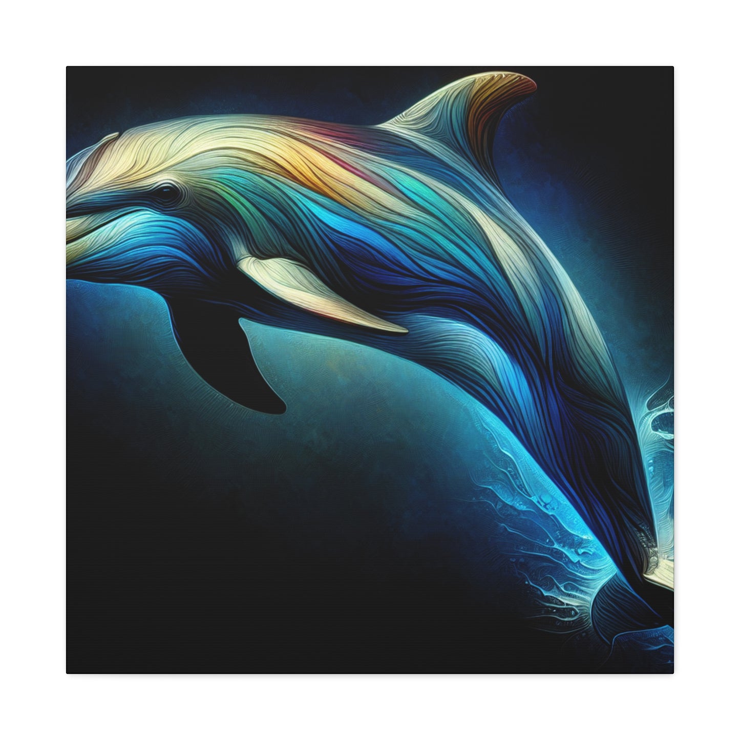 "Dolphin Dazzle Art"