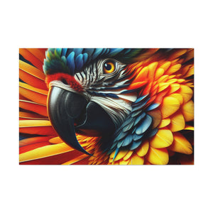 "4K Parrot Elegance Art"