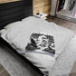 "Moonlit Panda Majesty" -Blanket