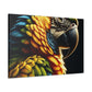 "4K Tropical Parrot Elegance"