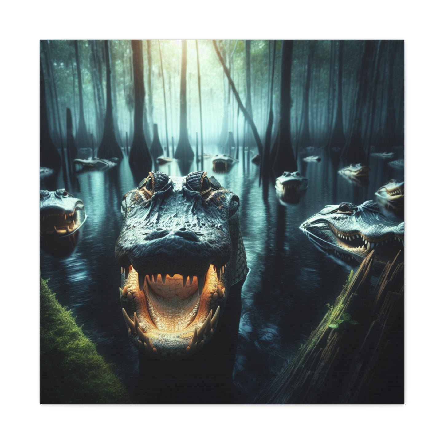 Swamp Gator's Spell- Canvas