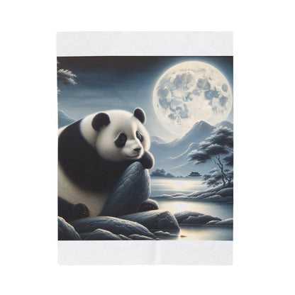"Moonlit Pandamonium" -Blanket
