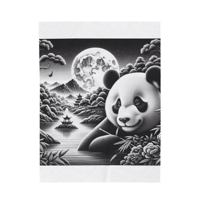 Serene Moonlit Harmony -Blanket