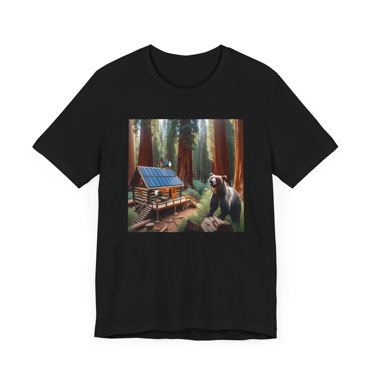 Grizzly Guardian of Green-  Tshirt