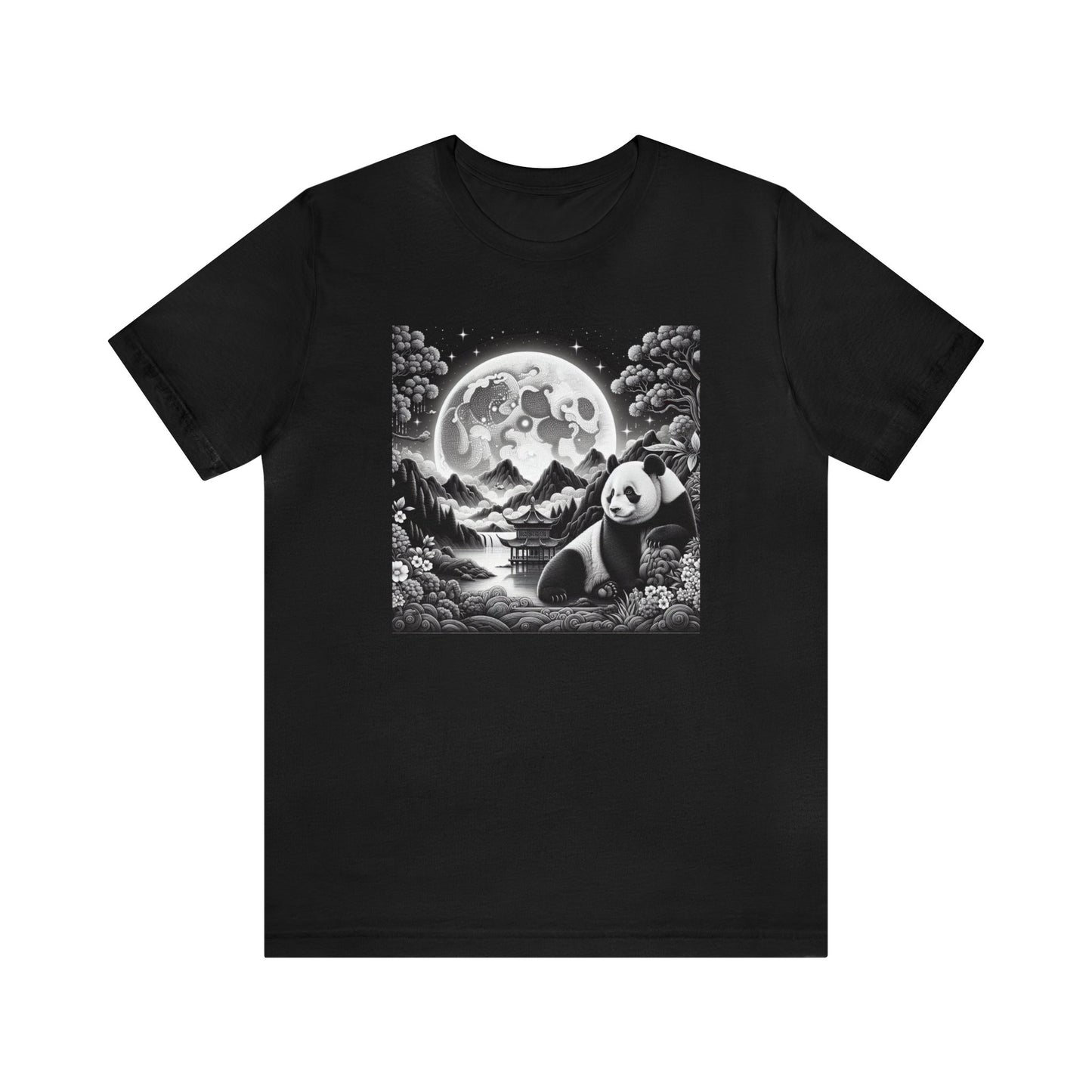 Panda's Moon Waltz-  Tshirt