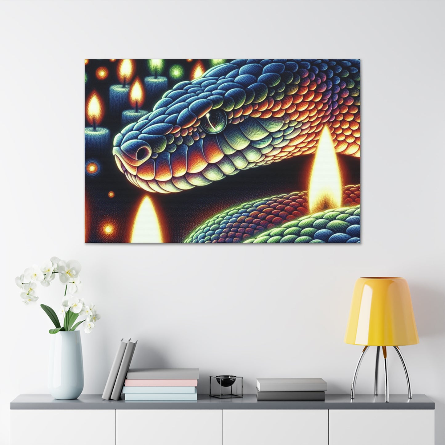 Serpentine Euphoria- Canvas