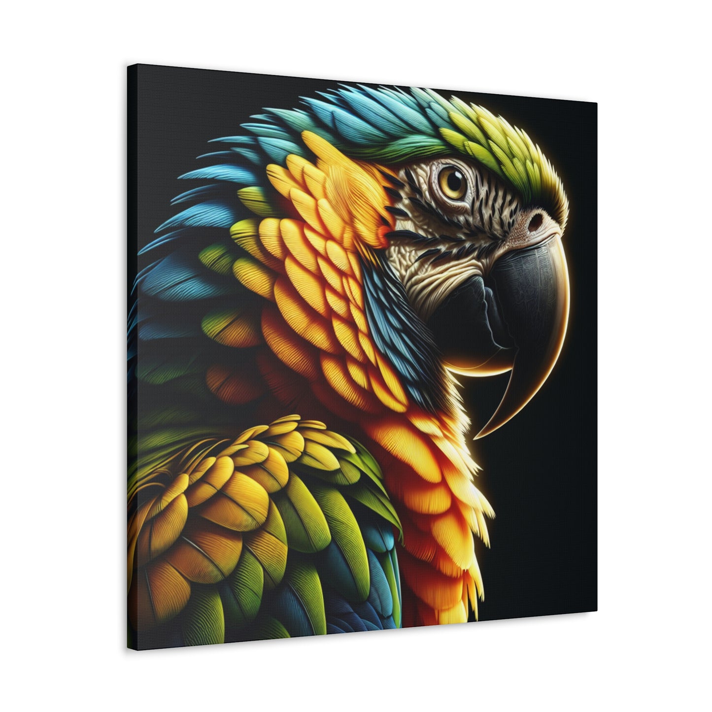 "4K Tropical Parrot Elegance"