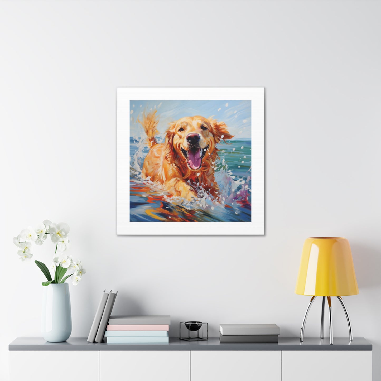 Joyful Wave Symphony Canvas