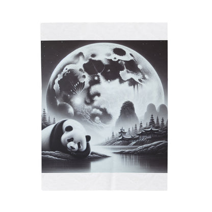 Panda's Moon -Blanket
