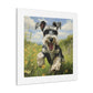 Joyful Schnauzer Pasture Print