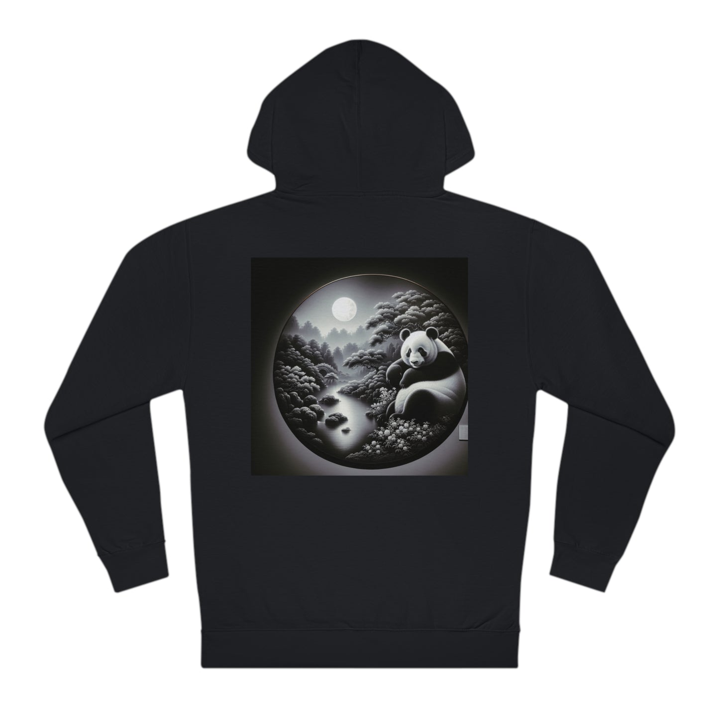 "Moonlit Panda"-  Hoodie