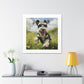 Joyful Schnauzer Pasture Print