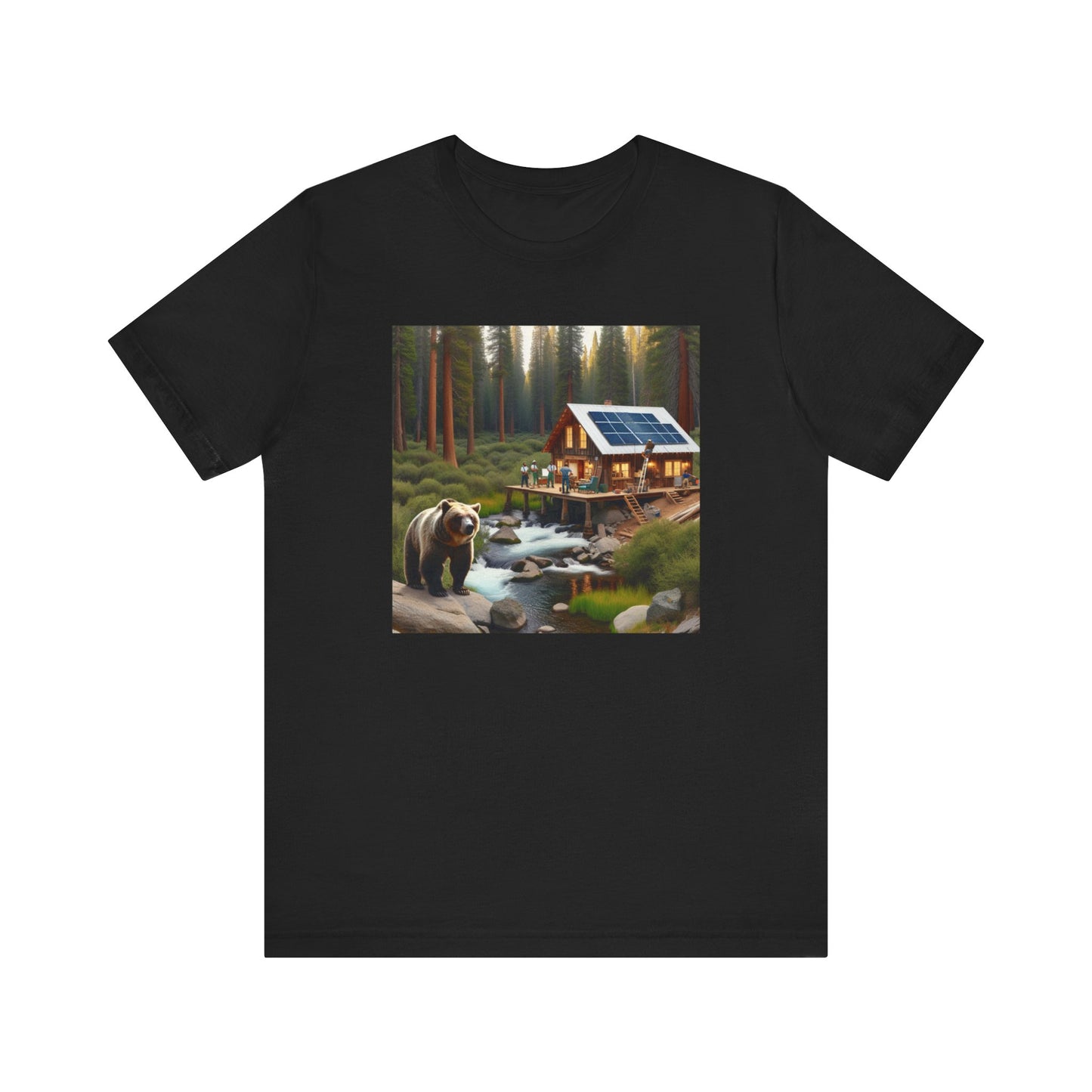Solitary Sentinel Bear-  Tshirt