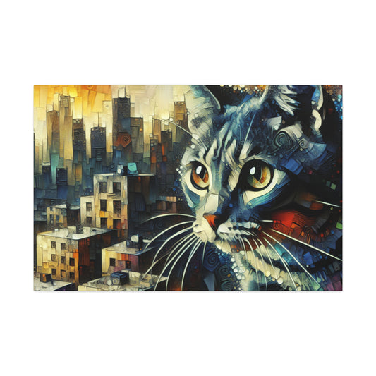 "City Whiskers at Dusk"