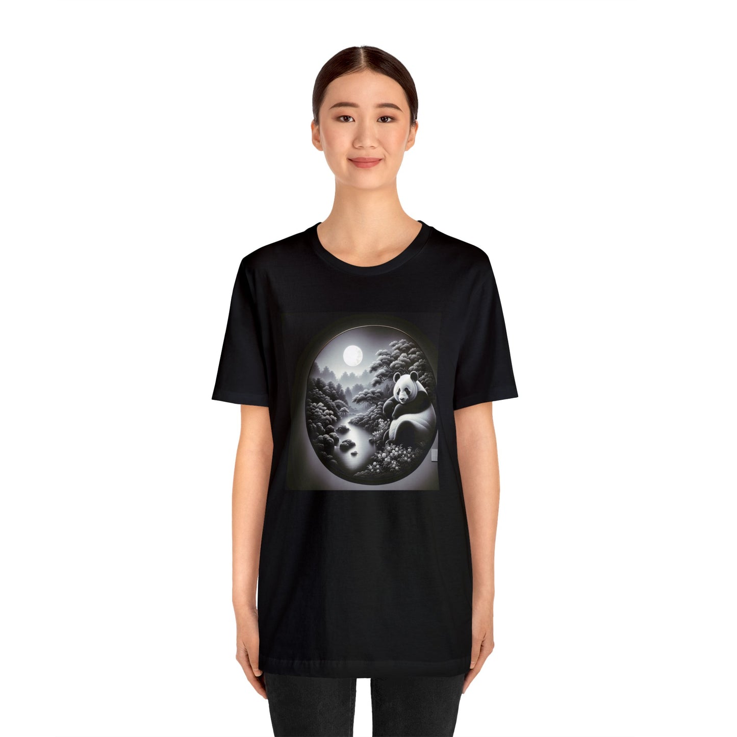 "Moonlit Panda"-  Tshirt