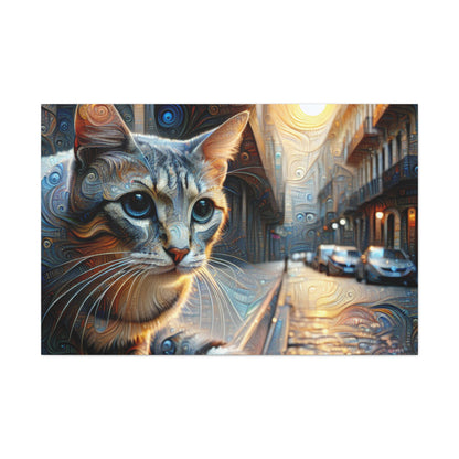 "Urban Whiskers at Dusk"