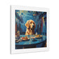 Cubist Canine Zoo Feast