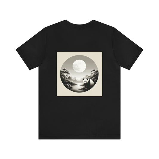 "Moonlit Panda: Serene Majesty"-  Tshirt