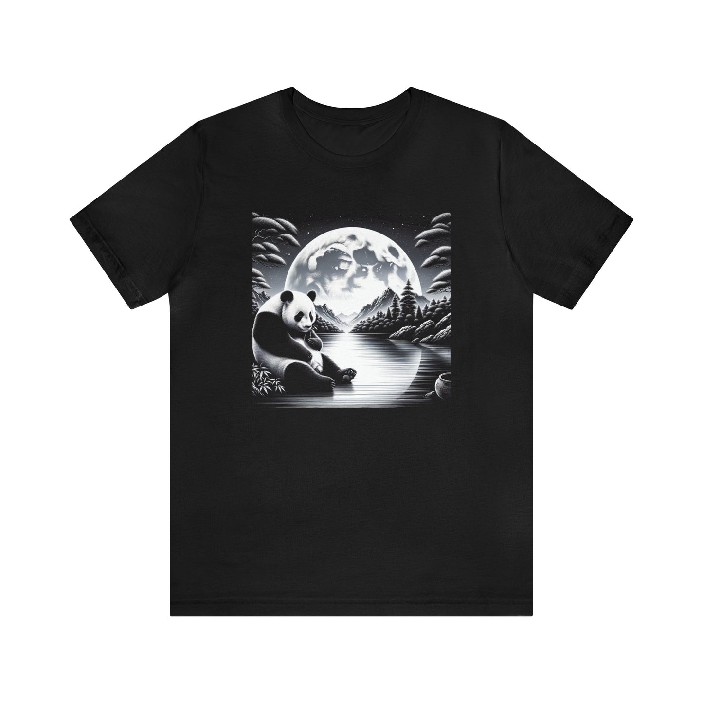 "Panda's Moon"-  Tshirt