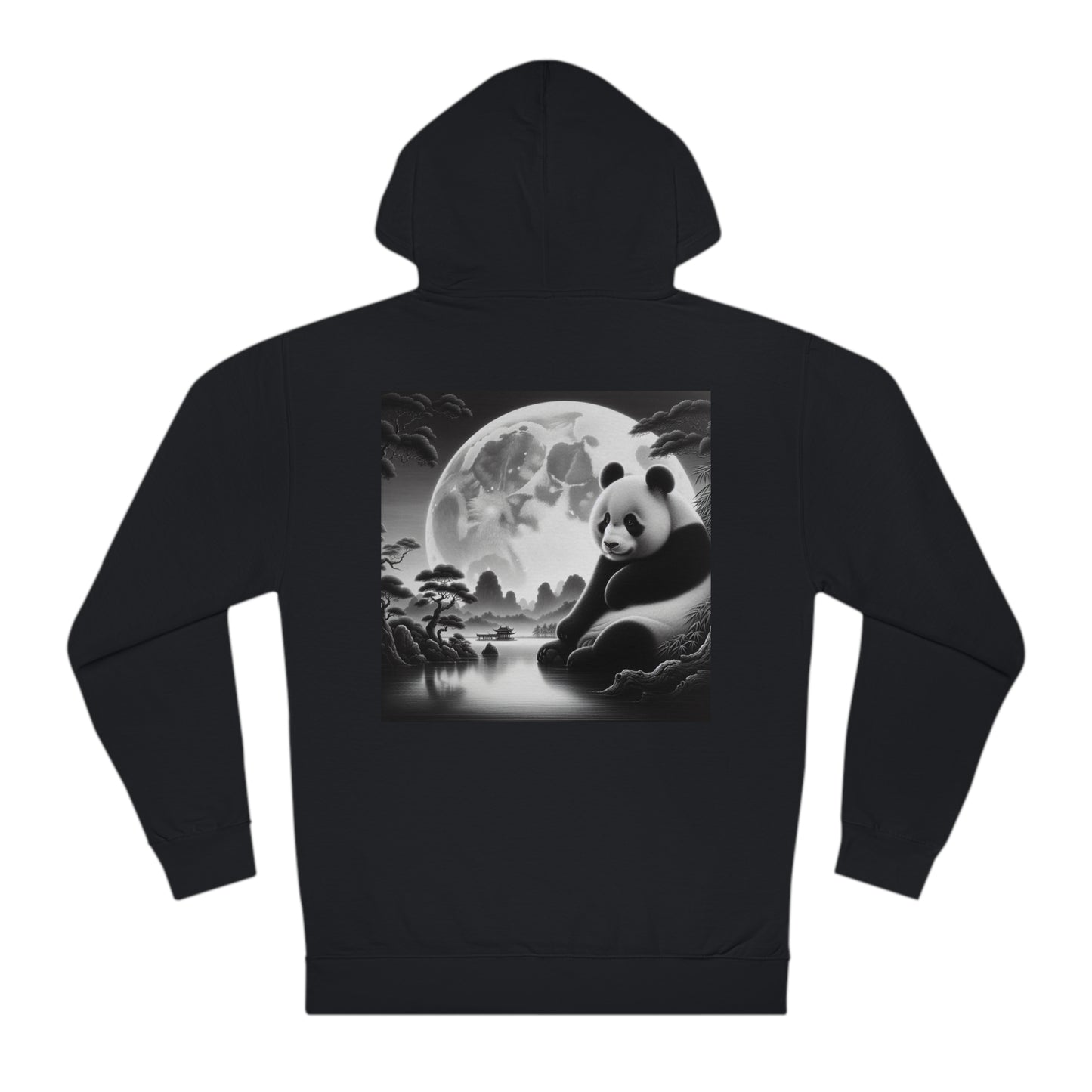 "Moonlit Panda"-  Hoodie