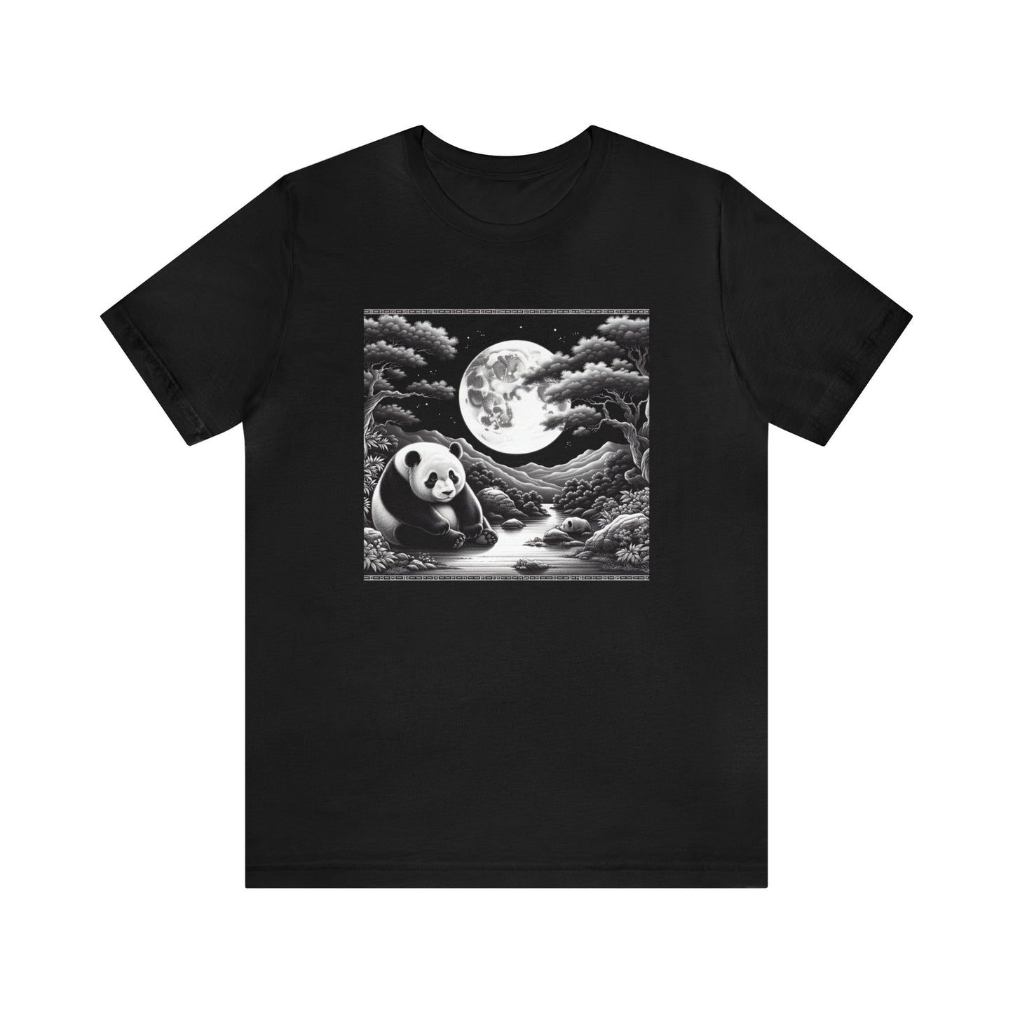 "Panda Moonlight"-  Tshirt