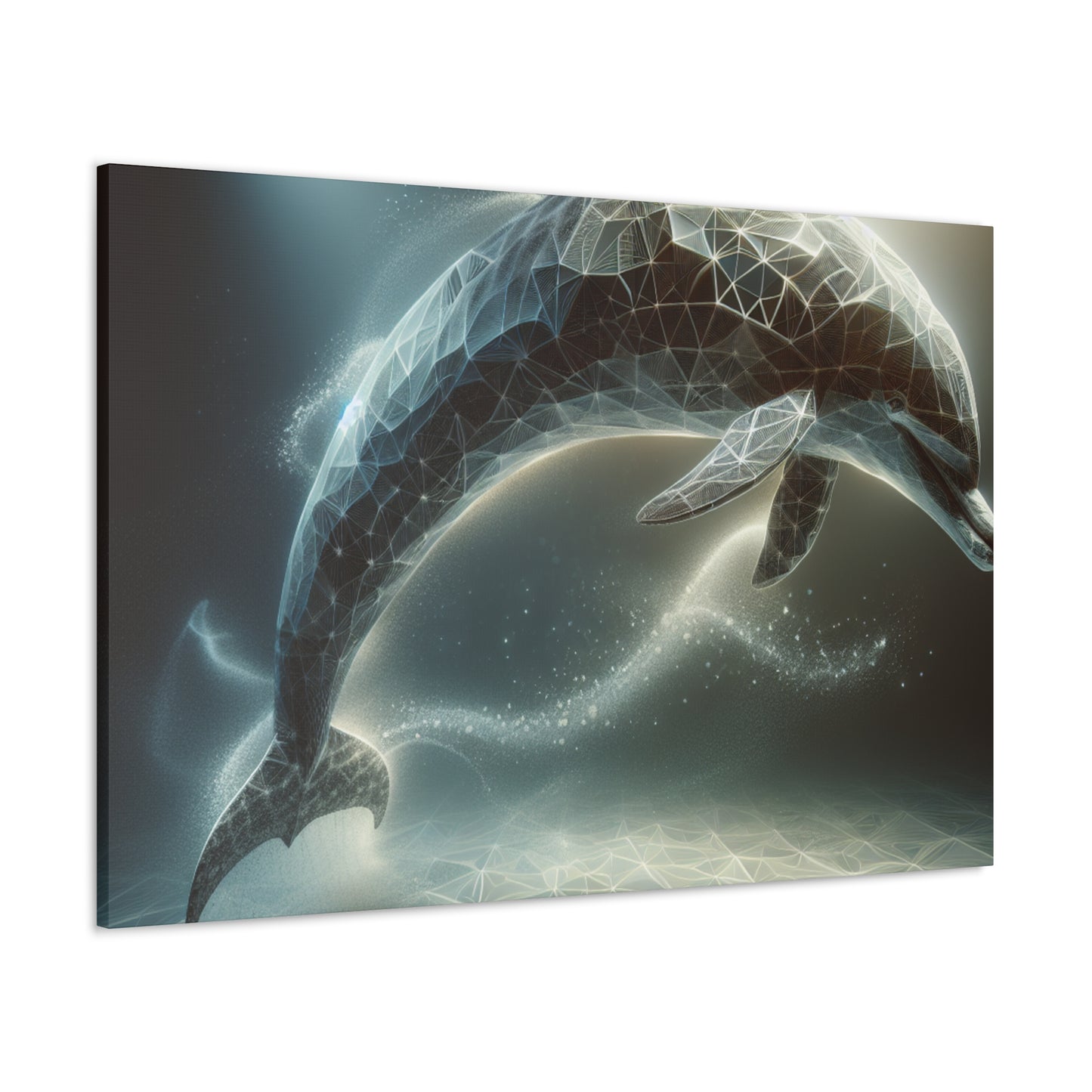 "Dolphin's Aria"- Canvas