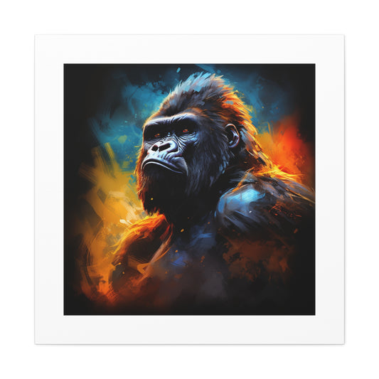 MagniGorilla Art Print