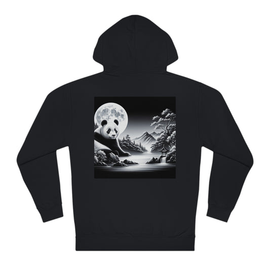 Panda's Moonlit Grace-  Hoodie