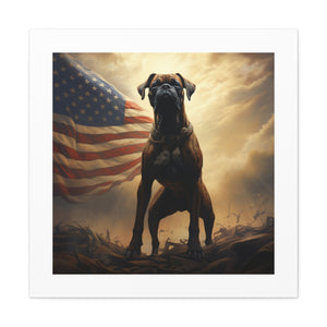 "Defiant Patriot Dog"