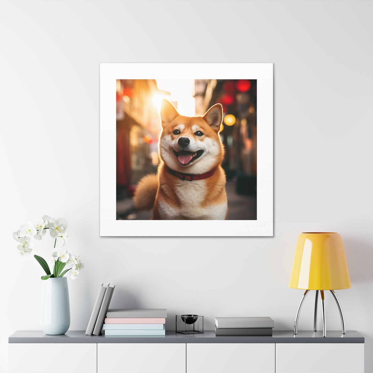 Shiba Smile Sunrise Splendor.