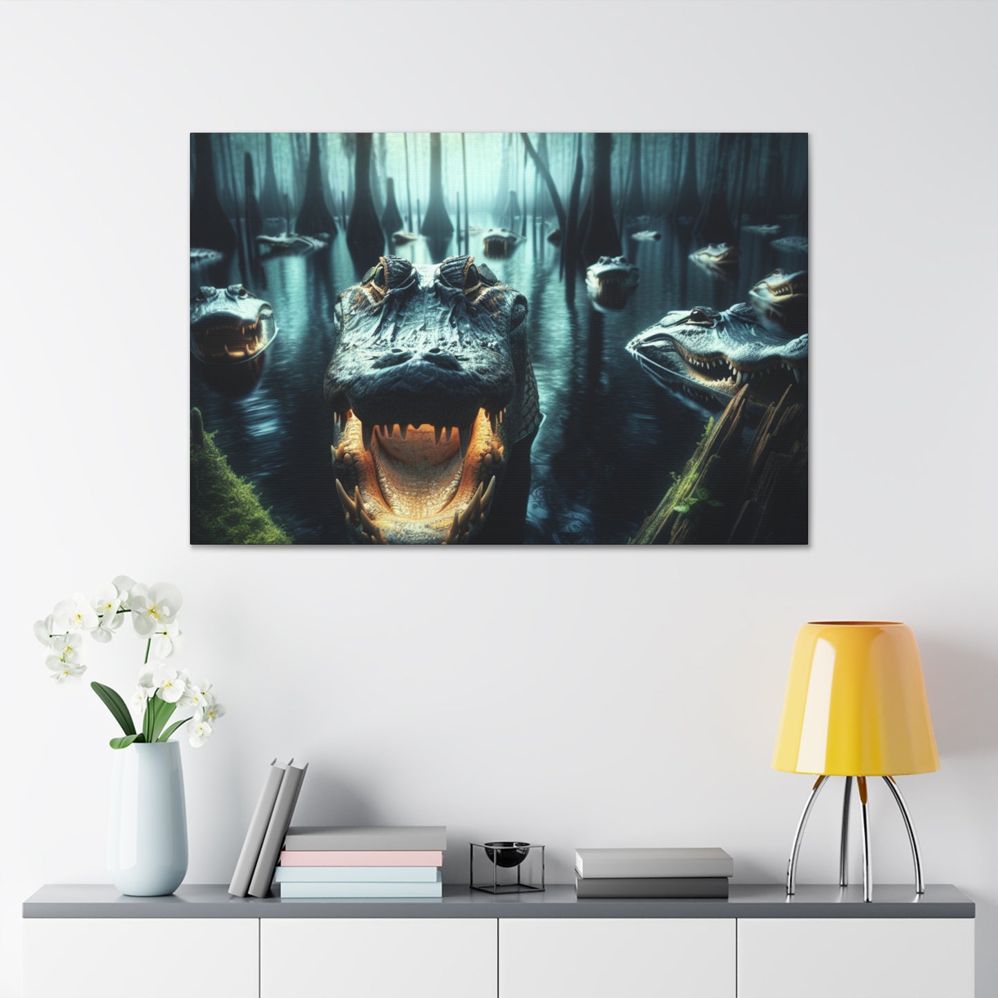 Swamp Gator's Spell- Canvas