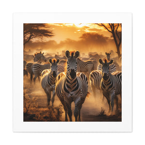 Zebra Splendor Print