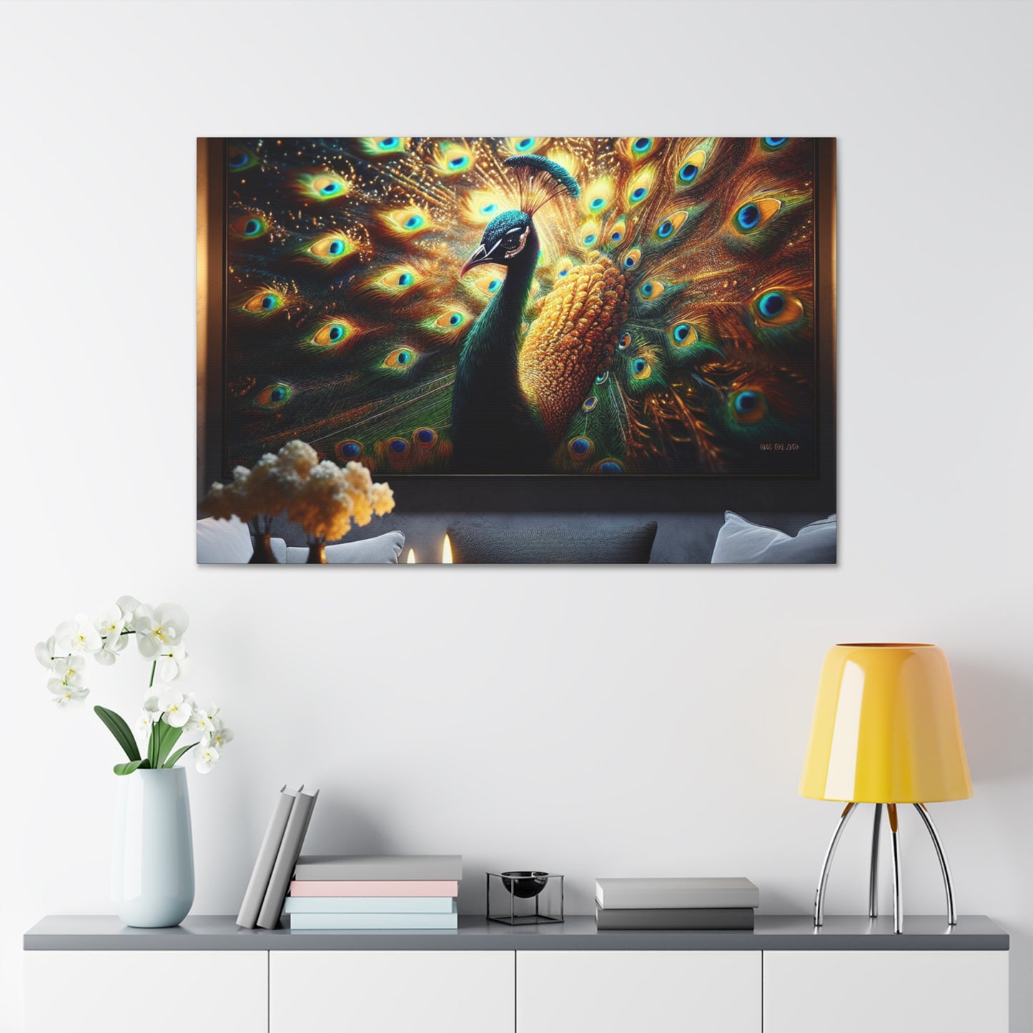 "8K Enchanted Peacock"