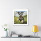 Joyful Schnauzer Pasture Print