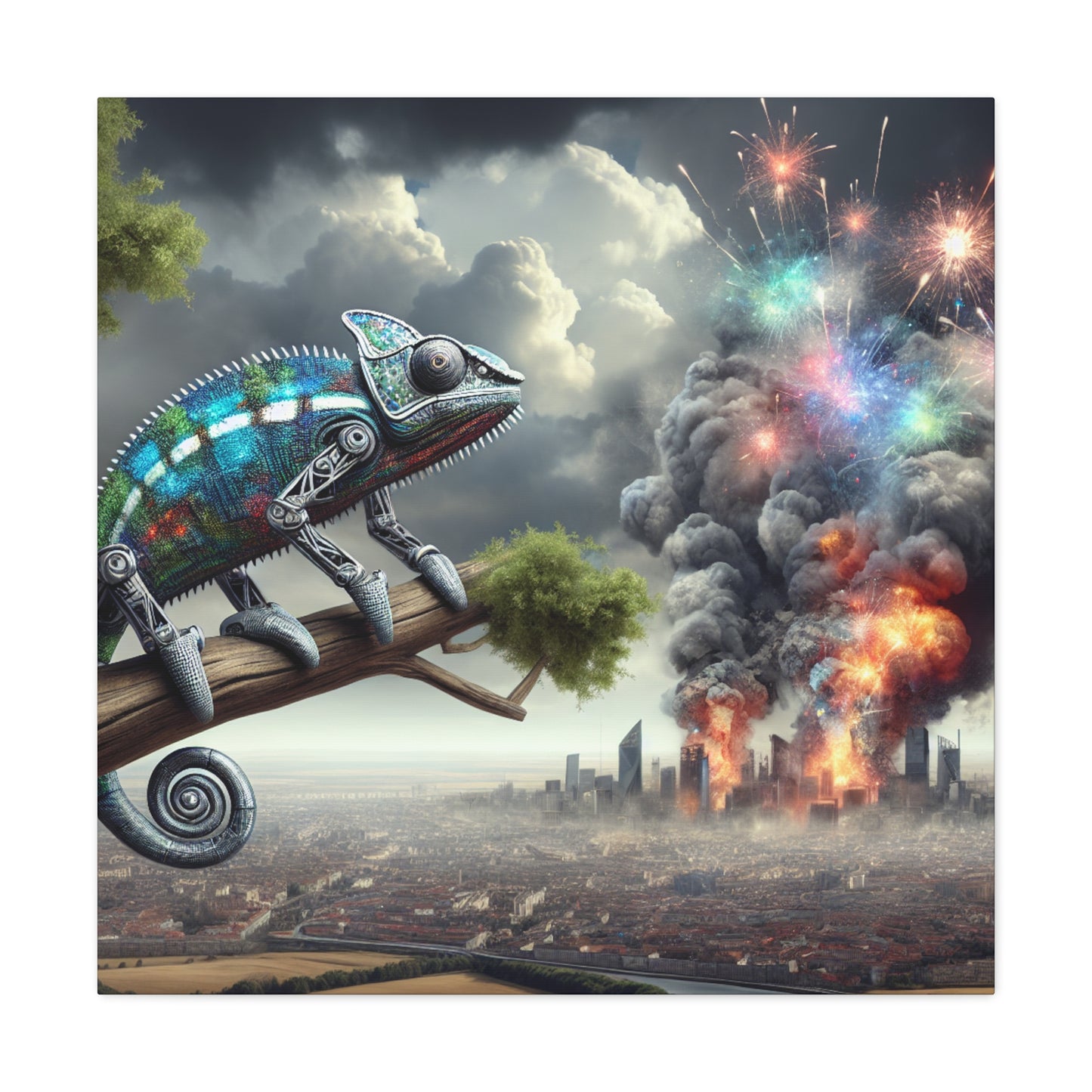 "RoboChameleo: Urban Eruption"
