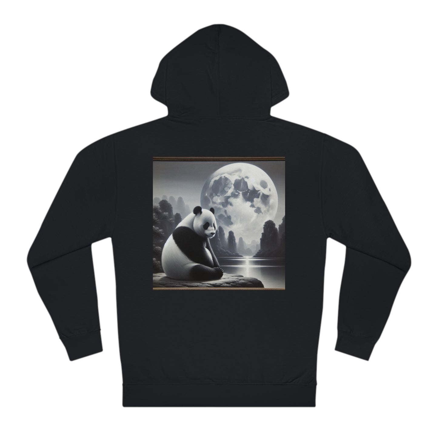 "Moonlit Panda"-  Hoodie