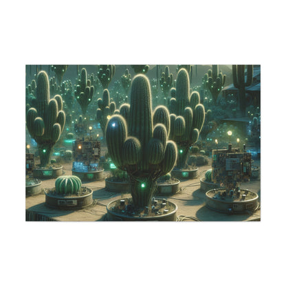 "Cybernetic Cacti Haven"