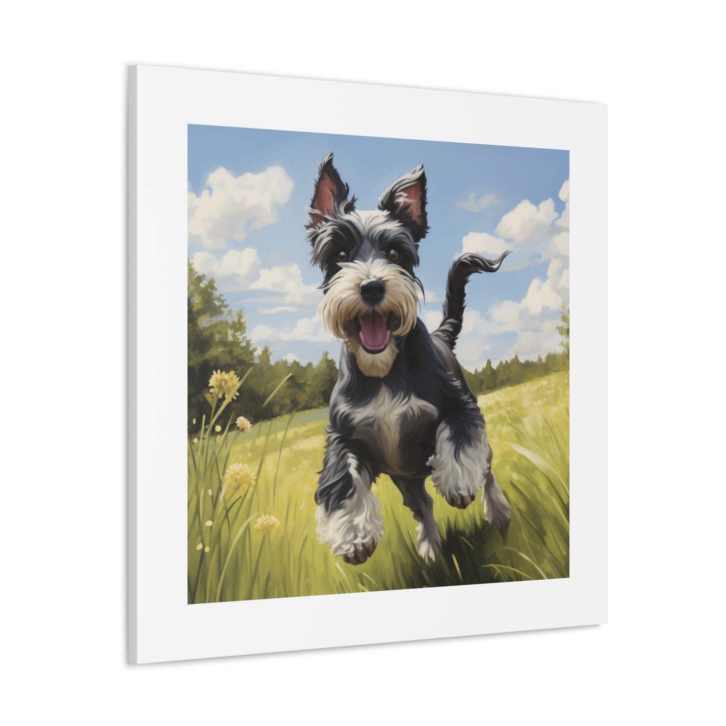 Mini Schnauzer Joy Print