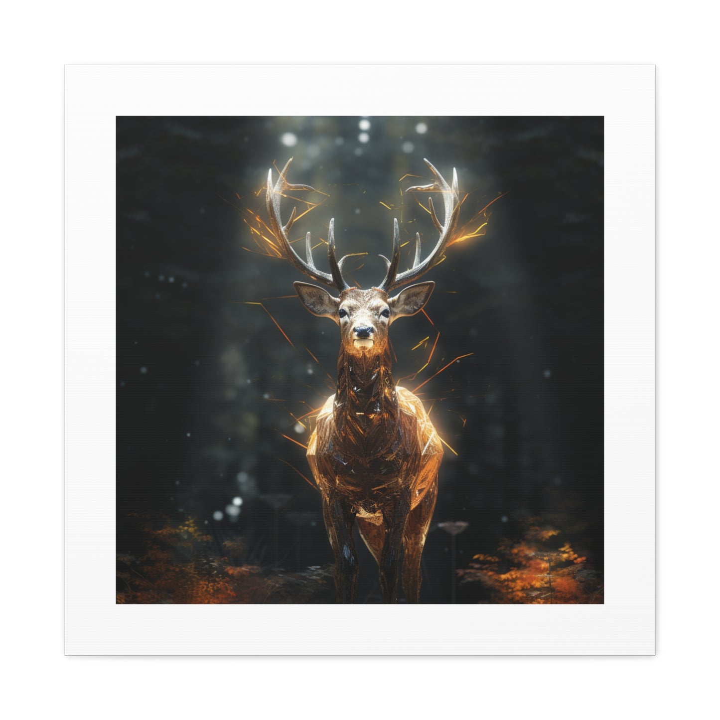 Masterful Wild Deer Print