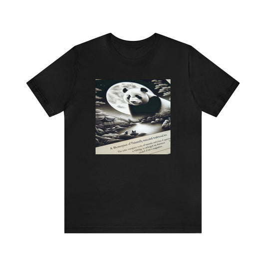 "Moonlit Panda Majesty"-  Tshirt