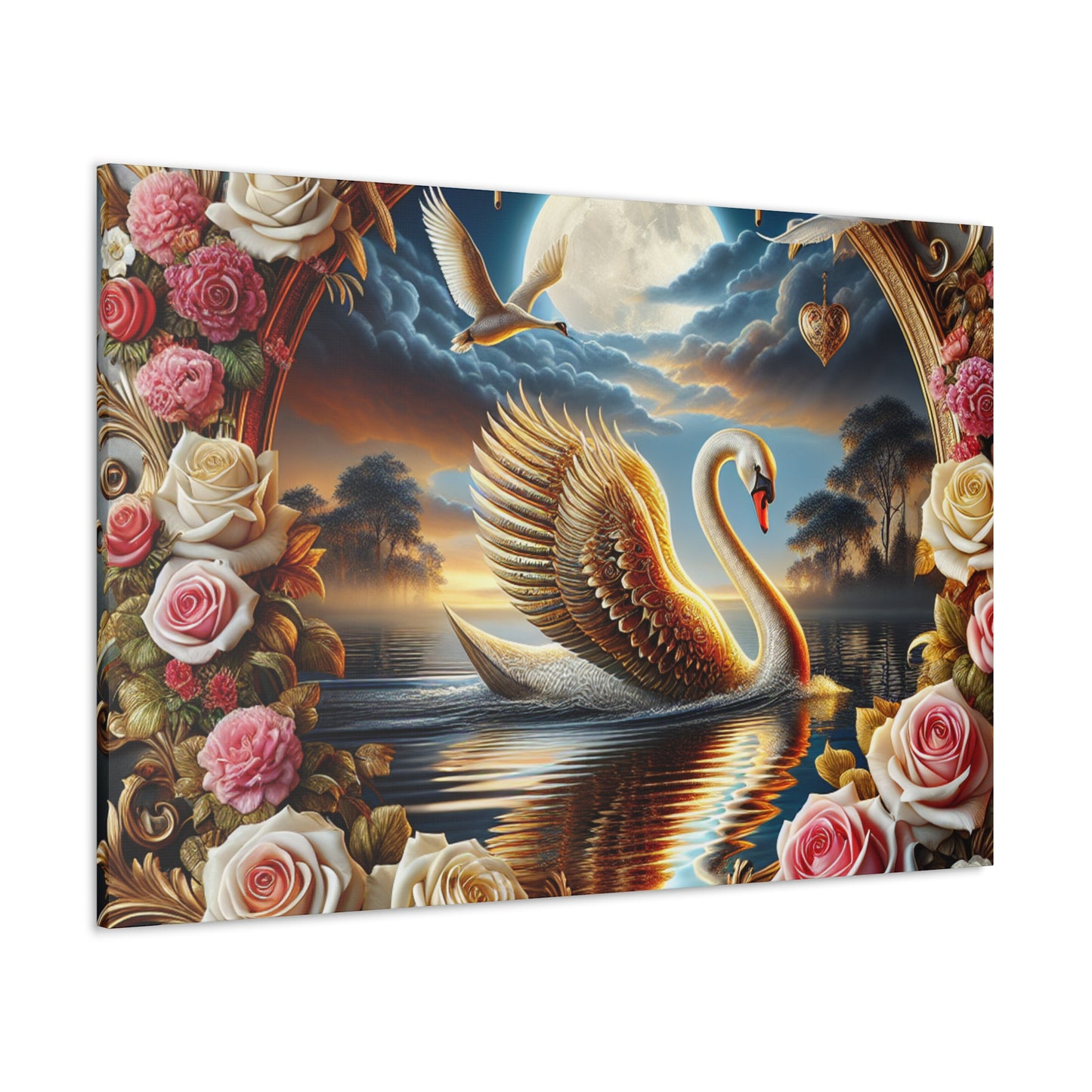 "Enchanting Swanpure"- Canvas