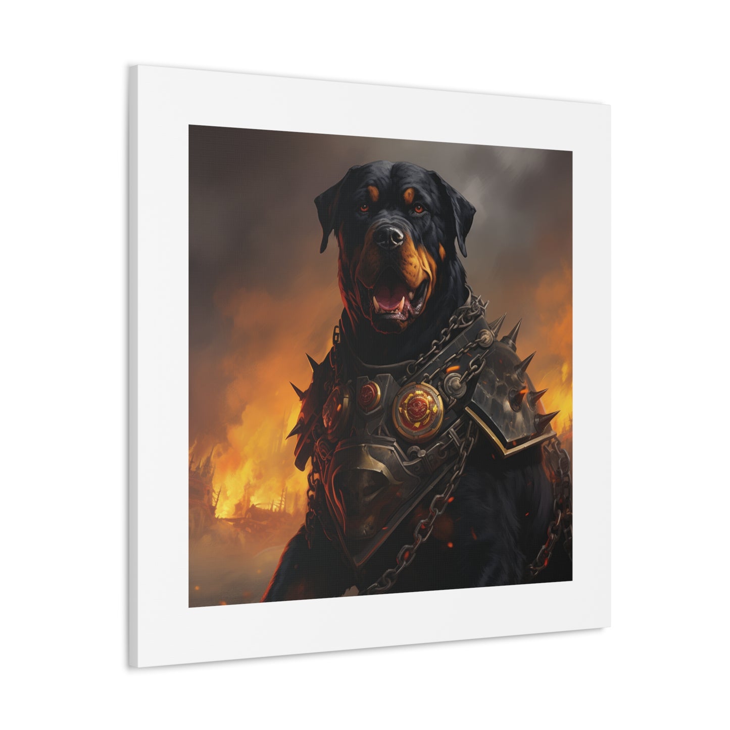 "Brave War-Dog: Armor'd Fight"