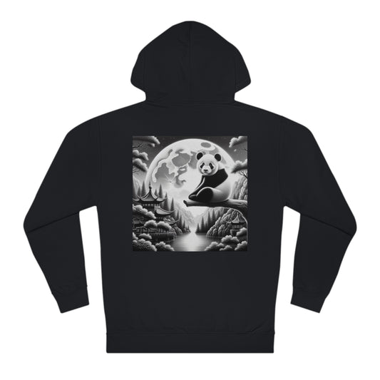 "Moonlit Majesty: Panda's Serenity"-  Hoodie