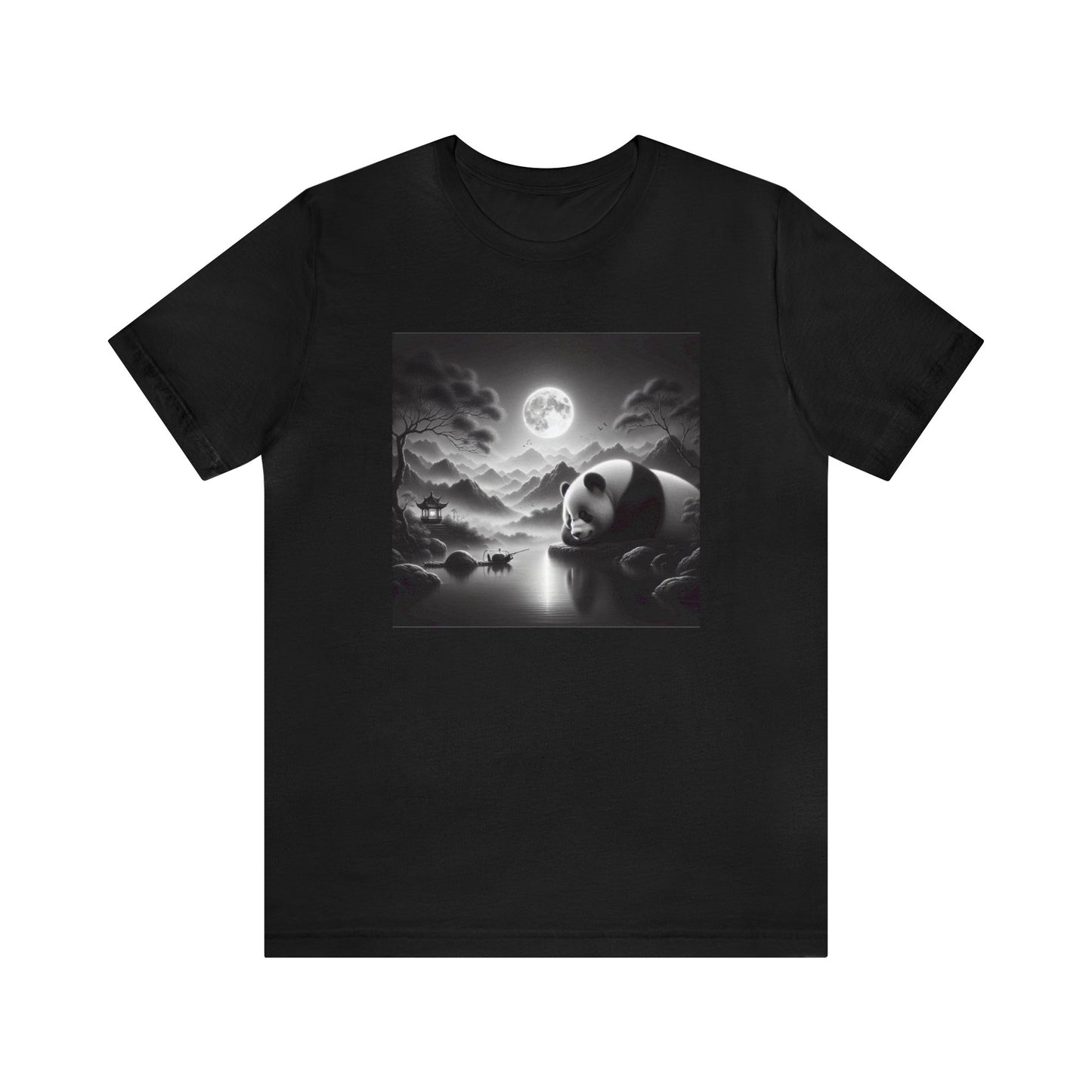 "Graceful Moon Panda"-  Tshirt