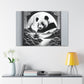 "Panda Moonlight"- Canvas