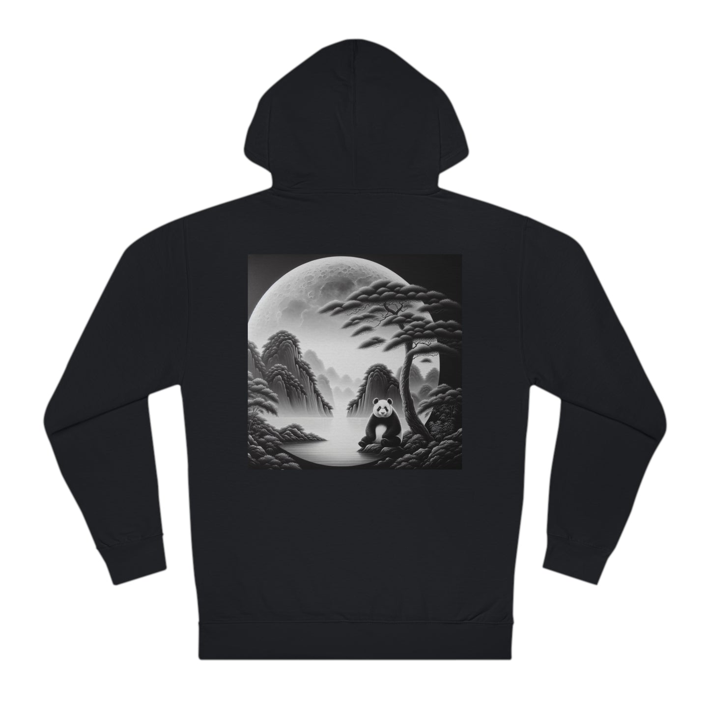 "Panda's Lunar Ascendance"-  Hoodie