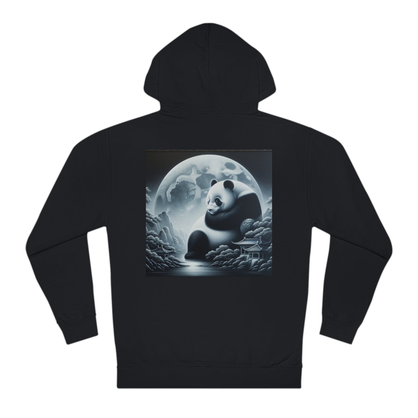 "Majestic Panda Moonlight"-  Hoodie